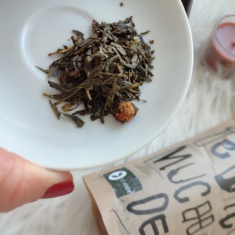 petisú de fresas Infusiones (MUY RICAS) en mi alacena, gracias a una amiga 💗