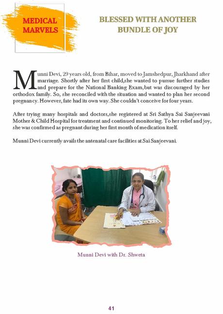 Boletín Sai Sanjeevani Edición de marzo de 2023