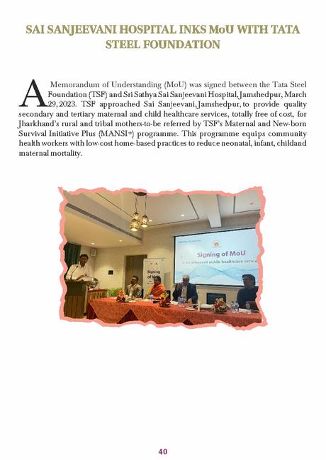 Boletín Sai Sanjeevani Edición de marzo de 2023