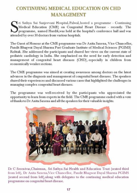 Boletín Sai Sanjeevani Edición de marzo de 2023