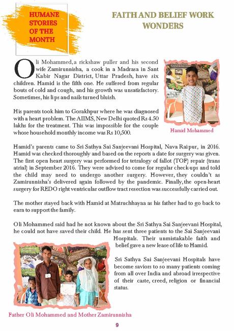 Boletín Sai Sanjeevani Edición de marzo de 2023