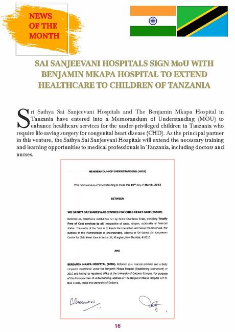 Boletín Sai Sanjeevani Edición de marzo de 2023
