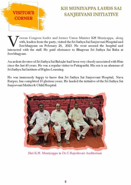 Boletín Sai Sanjeevani Edición de marzo de 2023