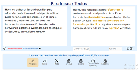 Parafrasear.org vs Parafraseartextos.com - ¿Cuál es mejor para parafrasear gratis?