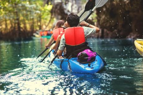 Kayak en familia en las Gargantas del Tarn
