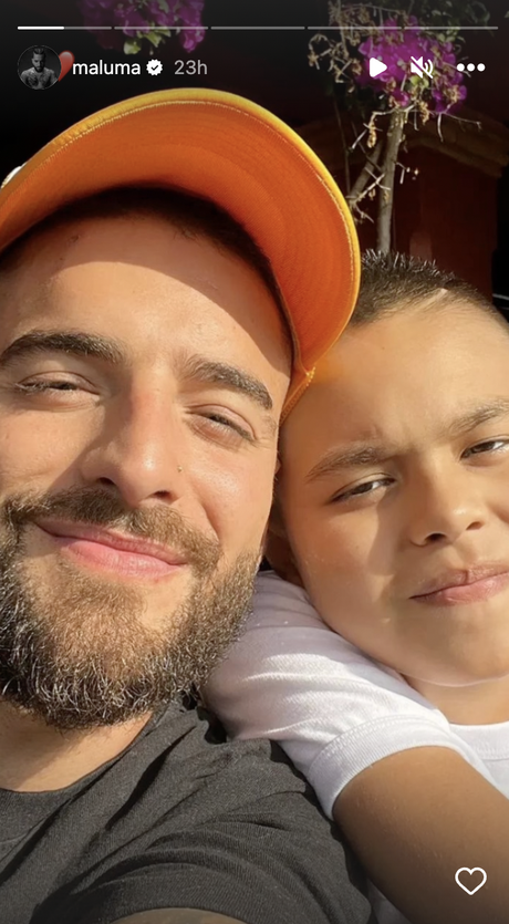 Maluma and Bastian Matias Maluma and Bastian Matias