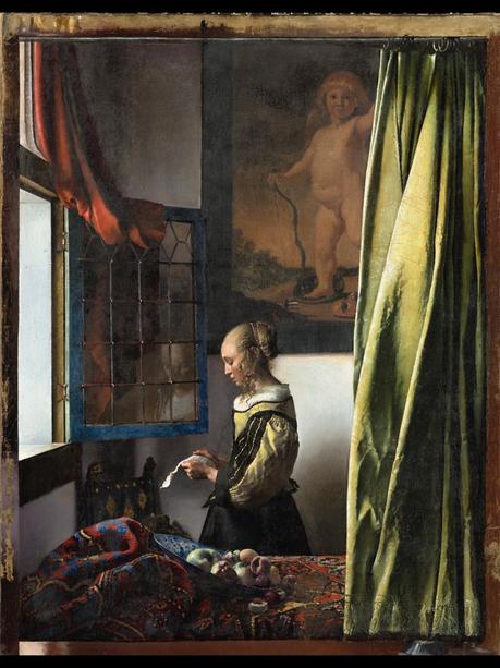 Luz sobre Vermeer Muchacha leyendo una carta Vermeer