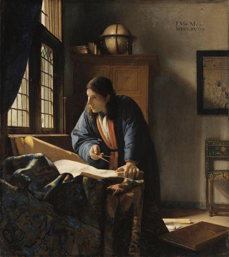 Luz sobre Vermeer El geógrafo - Vermeer
