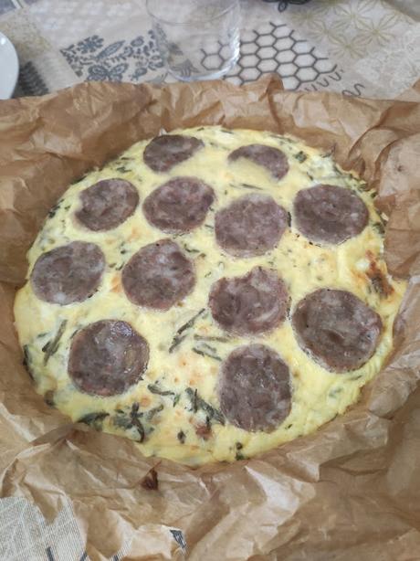 QUICHE DE ESPARRAGOS SIN BASE