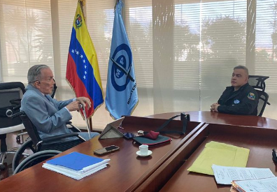 #VENEZUELA:  | Así recibió el Fiscal General (@TarekWiliamSaab) al Animador de #TV Gilberto Correa para conocer detalles sobre su caso | (@MinpublicoVEN)
