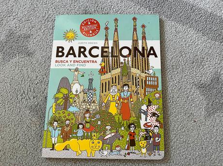 Libro infantil Barcelona busca y encuentra