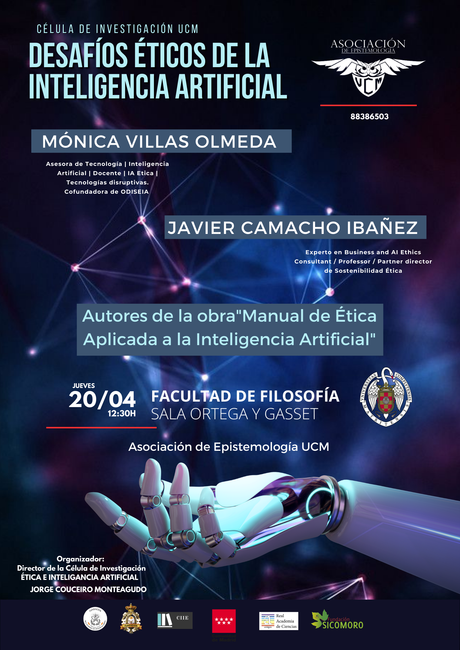 Inauguración de la Célula de Investigación de Ética e Inteligencia Artificial en la Universidad Complutense de Madrid Inauguración de la Célula de Investigación de Ética e Inteligencia Artificial en la Universidad Complutense de Madrid
