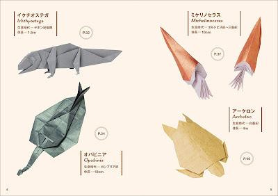 El origami paleontológico del maestro Fumiaki Kawahata