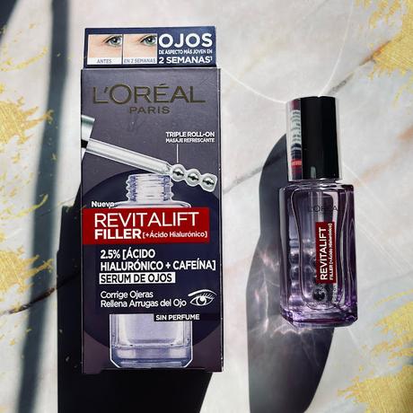 loreal revitalift filler serum de ojos