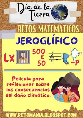 Acertijos, Desafíos matemáticos, Retos matemáticos, Problemas matemáticos, Retos visuales, Retos virales, Juegos mentales, Jeroglíficos, Jeroglíficos con solución, Descubre el número, Tierra, Día de la Tierra, Día Internacional de la Tierra, Buscapalabras, Palabra Oculta, Palabra escondida