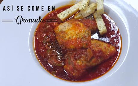 Pollo en fritillo Pollo en fritillo