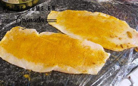 Ensalada templada con palmitos