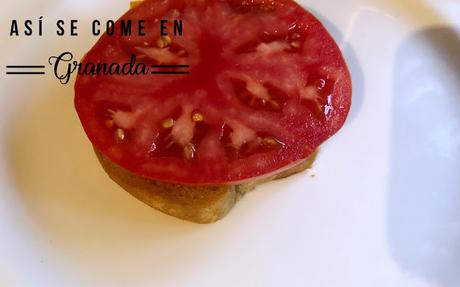 Ensalada templada con palmitos