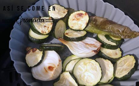 Ensalada de verduras asada Ensalada de verduras asada