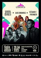 Concierto de Las Dianas, María Jesús y su Hijo, y Cèsar F. Parker en El Sol dentro de Conexión Valladolid