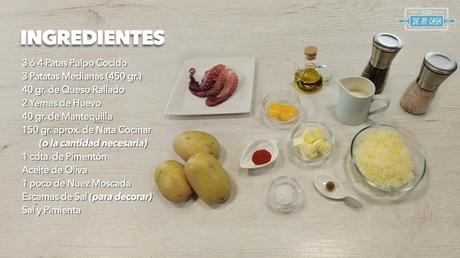 ingredientes canapés pulpo con patatas