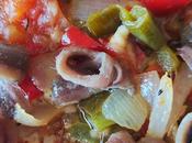 Ensalada templada anchoas