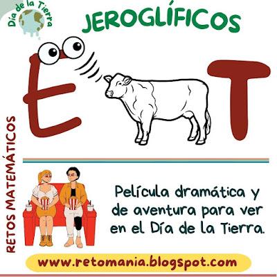 Desafío matemático, Reto matemático, Problema matemático, Problemas de ingenio, Problemas de lógica, Tierra, Día de la Tierra, Día mundial de la Tierra, Día Internacional de la Tierra, Jeroglífico, Jeroglífico con solución, Reto visual, Reto mental
