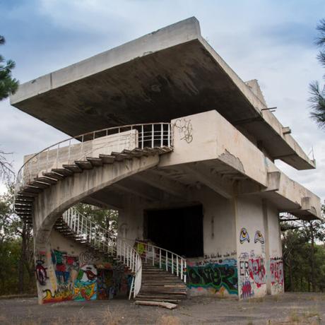 teleferico sovietico abandonado georgia
