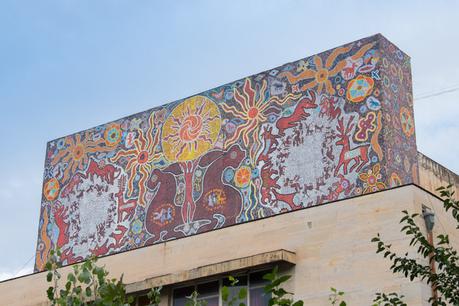 Mosaico en el Centro Cultural Sindical