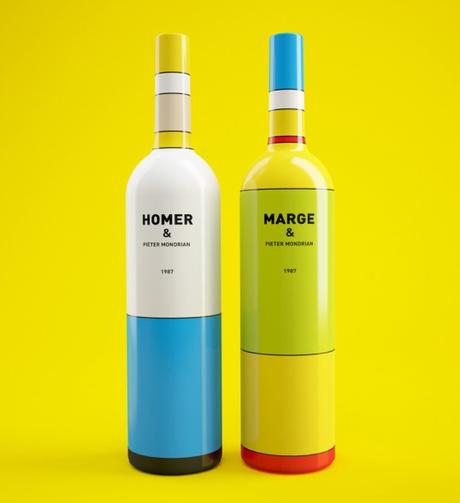 El mensaje y unas botellas.