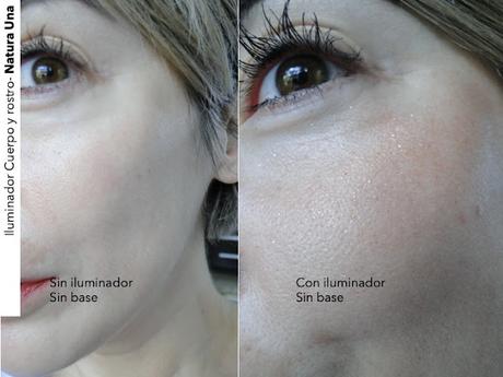 iluminador natura una rose gold