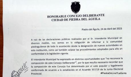 Continúa el escándalo entre el intendente Julio Hernández y el Poder Legislativo