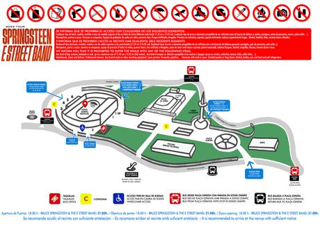 Bruce Springsteen en Barcelona: horarios y accesos