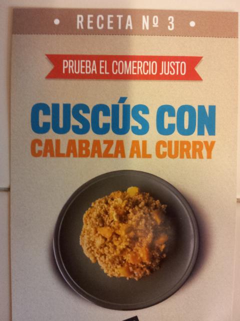 cuscús con calabaza al curry