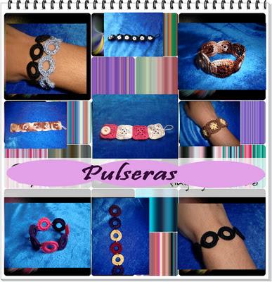 PULSERAS CROCHET GANCHILLO