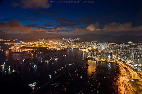 West Kowloon shoreline