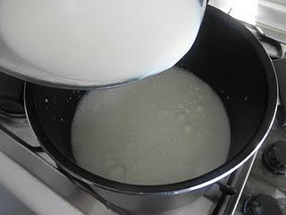 Pudin de manzana y coco