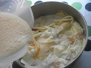 Pudin de manzana y coco