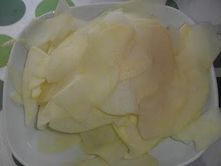 Pudin de manzana y coco