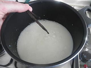 Pudin de manzana y coco