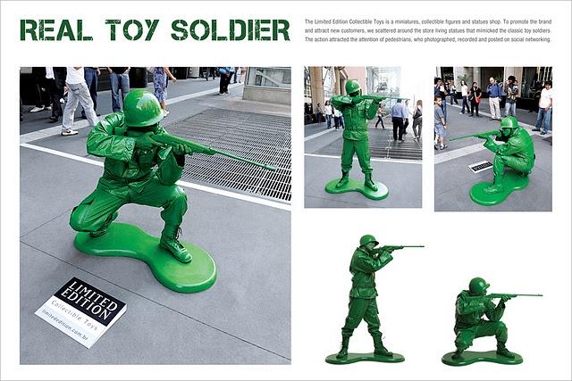 Soldaditos de juguete reales