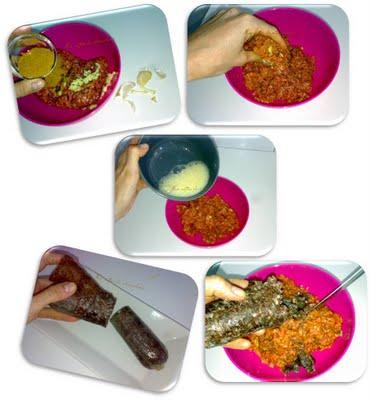 Receta desafío ROBOCHEF, albóndigas en salsa de morcilla y almendras