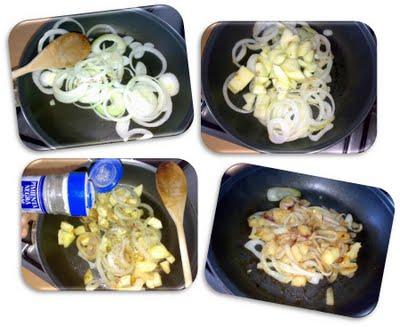 Receta desafío ROBOCHEF, albóndigas en salsa de morcilla y almendras