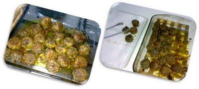 Receta desafío ROBOCHEF, albóndigas en salsa de morcilla y almendras