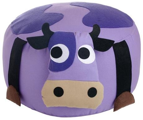 vaca Soft animal seats, pufs para los más pequeños