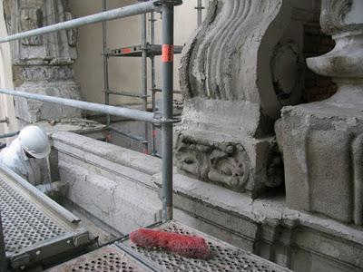 Fachada Palacio de la Música - Reconstrucción.