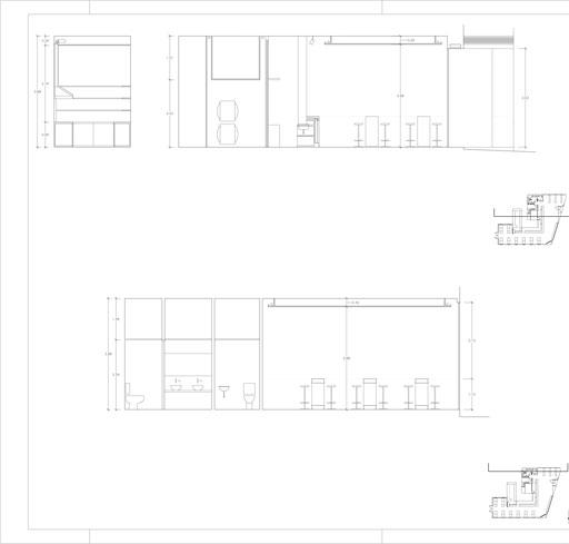 Rescatamos un proyecto de los inicios de A-cero, año 1999. RESTAURANTE S11- A CORUÑA