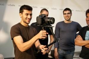 Presentación y talleres Kietacam en La Salle Universidad Ramón LLull