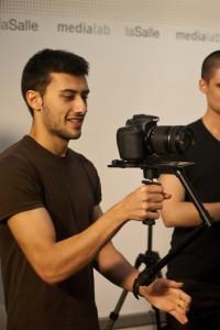 Presentación y talleres Kietacam en La Salle Universidad Ramón LLull