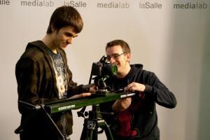 Presentación y talleres Kietacam en La Salle Universidad Ramón LLull